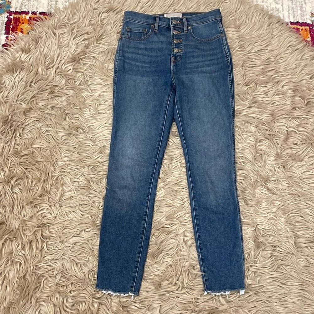 Everlane buttonfly ankle jeans size 24